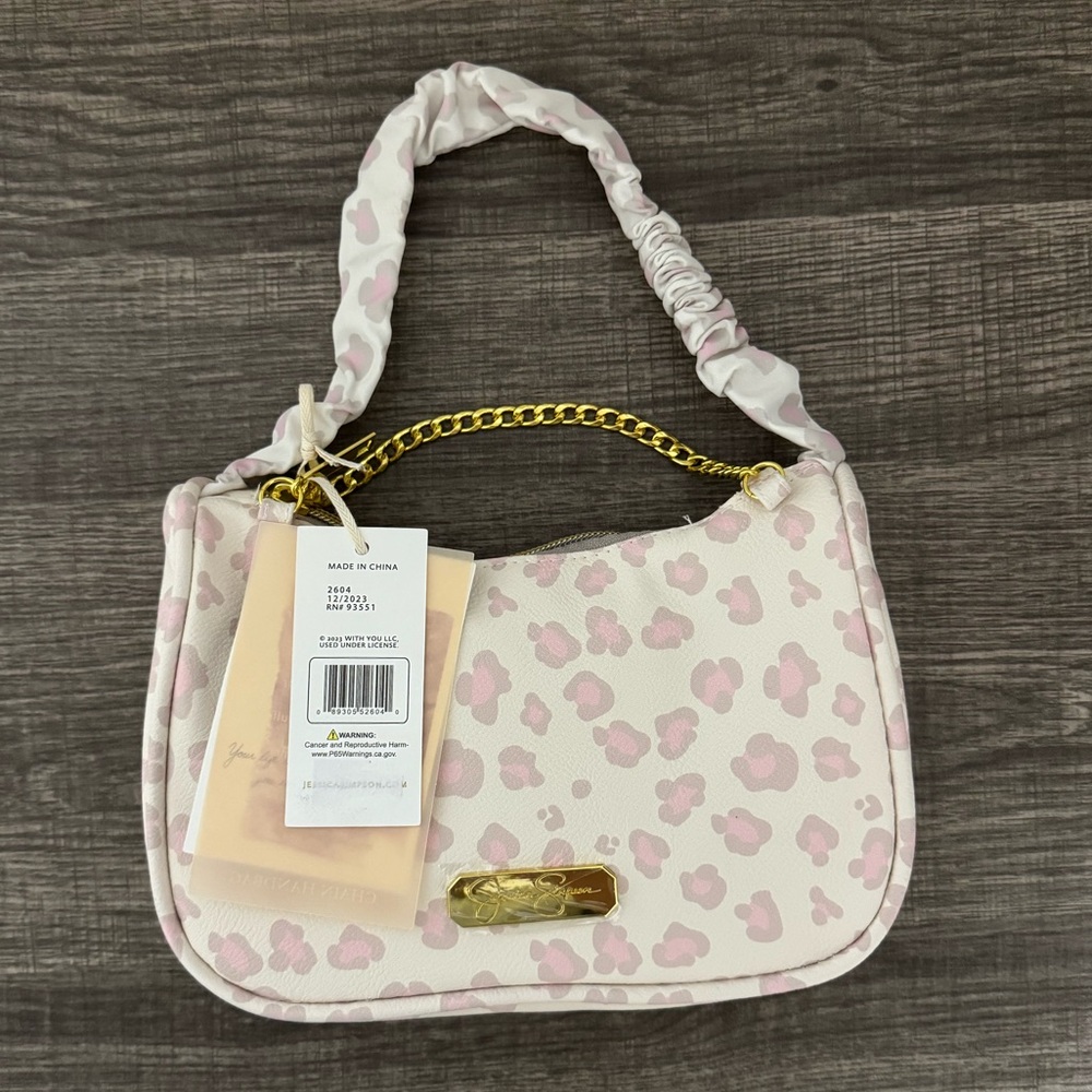 NWT Jessica Simpson Girls Cheetah Shoulder Bag